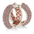 “The Petite” Pave Crystal Huggie Style Hoop Earrings