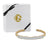 "Swing to Dazzle" 5.2CTW Baguette Adjustable Cuff