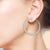 "Majestic" 6.3CTW Pear Cut Front to Back Drop Earrings