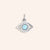 "Omen" Opal & Pave Evil Eye Charm