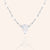 "Obsession" 3.0CTW Pear Cut Solitaire Pendant Necklace
