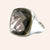 Glam Clear Faceted Quartz Sterling Silver Square Shape Adjustable Ring