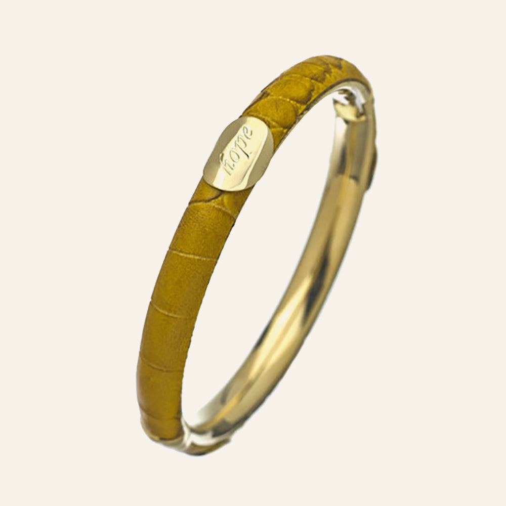 Zen Yellow Hope Bangle