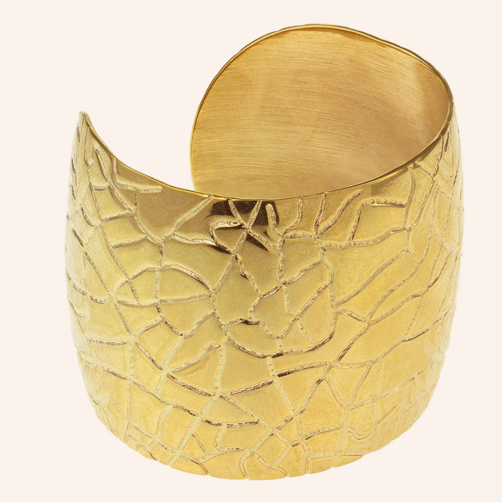 "Moderne" Metal Cuff Bracelet