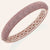 "Pure Radiance" 10 Row Pave Crystal Hinged Bangle Bracelet