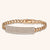 "Legacy Delight" 4.9 ctw Pave ID Curb Link Bracelet More Colors