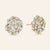 "Shine Bright" 5.4ctw Baguette Cluster Stud Earrings