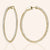 “1 Row Grand” 1.1ctw  Inside-outside Hoop Earrings