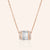 "Delicate Baguette" 2.3ctw Barrel Micro-Pave Necklace