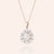"Radiant Elegance" 4.0CTW Baguette Cluster Pendant Necklace