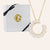 "Open-Hearted" 3.2CTW Pear Cut Circle Shape Pendant Necklace- More Colors