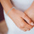 "Simply Stated" 4.2 CTW Baguette Linear Adjustable Cuff