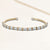 "Simply Stated" 4.2 CTW Baguette Linear Adjustable Cuff