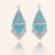 "Trillian" Handcrafted Woven Beaded Drop Earrings - MORE COLORS