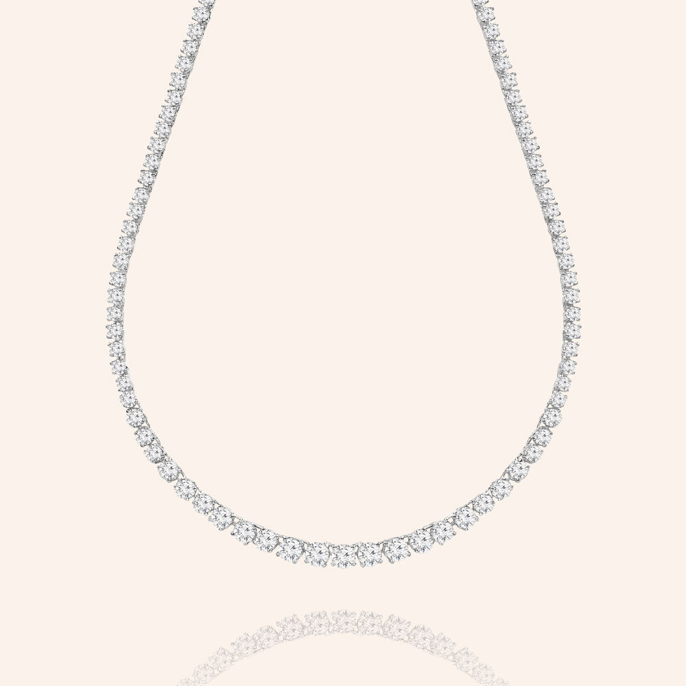 Swarovski tennis necklace extender deals