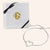 "Amara" 0.5CTW Pave Open Center Heart Pull-Tie Bracelet