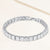 "Princess Awaits" 9.1CTW Asher Cut Tennis Bracelet -Includes Extender