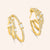 "Nirvana" 3.5CTW Round & Baguette Cut 1" Hoop Earrings