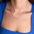 "Lilliana" 1.3CTW Mixed-cuts Bar Pendant Necklace