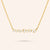 "Lilliana" 1.3CTW Mixed-cuts Bar Pendant Necklace