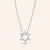 "My Magic" 1.9CTW Baguette Star Pendant Necklace