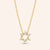 "My Magic" 1.9CTW Baguette Star Pendant Necklace