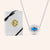 "Clairvoyance" 2.1CTW Baguette Evil Eye Pendant Necklace