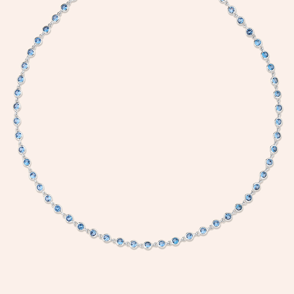 "Brielle" 10.9CTW Diamonds by the Yard Necklace