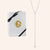 "Katie" 0.4CTW Sterling Silver Round Cut "Y" Design Necklace