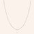 "Oceana" Sterling Silver Freshwater Pearl Station Necklace