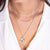 "Reagan" Star Medallion Pendant Layered Necklace