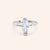 "Only You" 2.8CTW Marquise Cut Solitaire Ring Silver