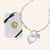 "Love Charming" Multi Charm Thin Link Chain 18" Necklace Set - Dual Heart Charms