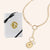 "Divine Protection" Multi Charm Medium Link Chain 22" Necklace Set - Evil Eye & Hand Charms