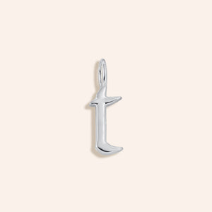 "Century" High Polished Initial Charm