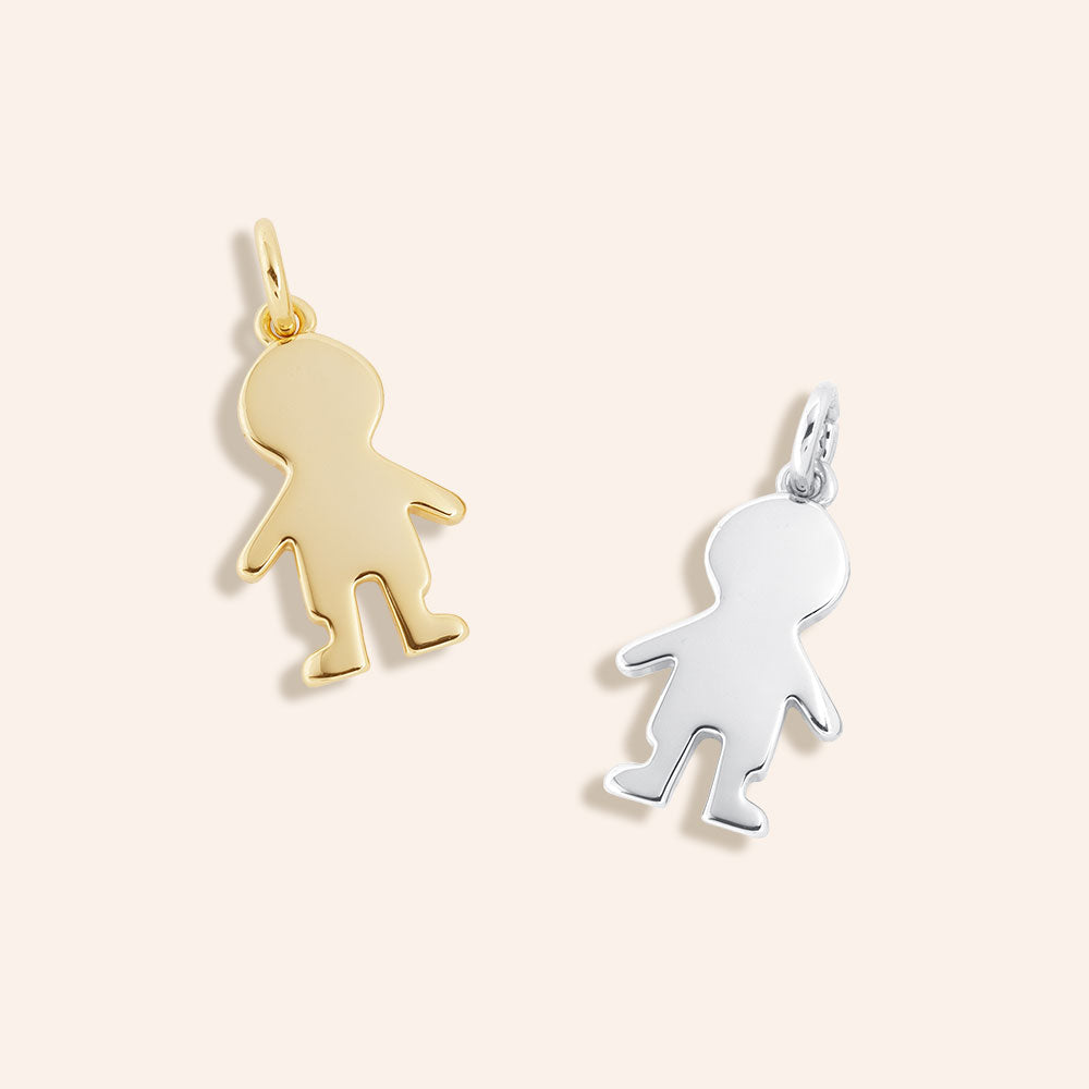 "My Son" High Polished Boy Charm