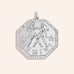 "Astro" Zodiac Medallion Charm