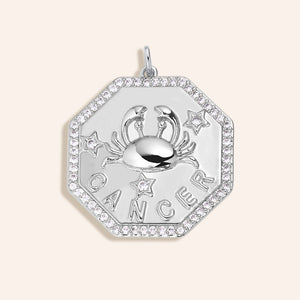 "Astro" Zodiac Medallion Charm