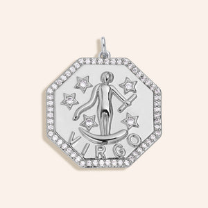 "Astro" Zodiac Medallion Charm