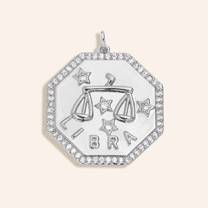 "Astro" Zodiac Medallion Charm