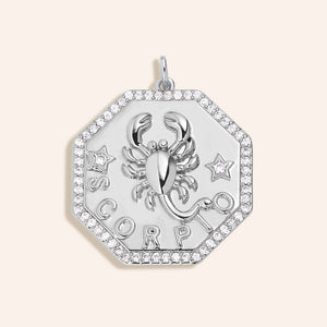 "Astro" Zodiac Medallion Charm