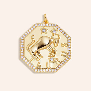 "Astro" Zodiac Medallion Charm