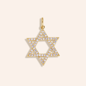 "Starlet" Pave Star Charm
