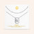 "Twin Token" Set of Two Initial Plate & Station Layering Necklaces