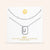 "Twin Token" Set of Two Initial Plate & Station Layering Necklaces