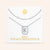 "Twin Token" Set of Two Initial Plate & Station Layering Necklaces