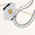 "Arlette" Set of Two Herringbone & Figaro Chain Layering Necklace