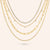 "Ellianna" Set of Two 1.2CTW Double Layered Necklaces