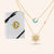 "Over the Moon" Set of Two Crescent Moon & Star Layering Necklaces