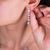 "Bedazzle" 52CTW Mixed-cuts & Pearls Statement Necklace and Earrings Set